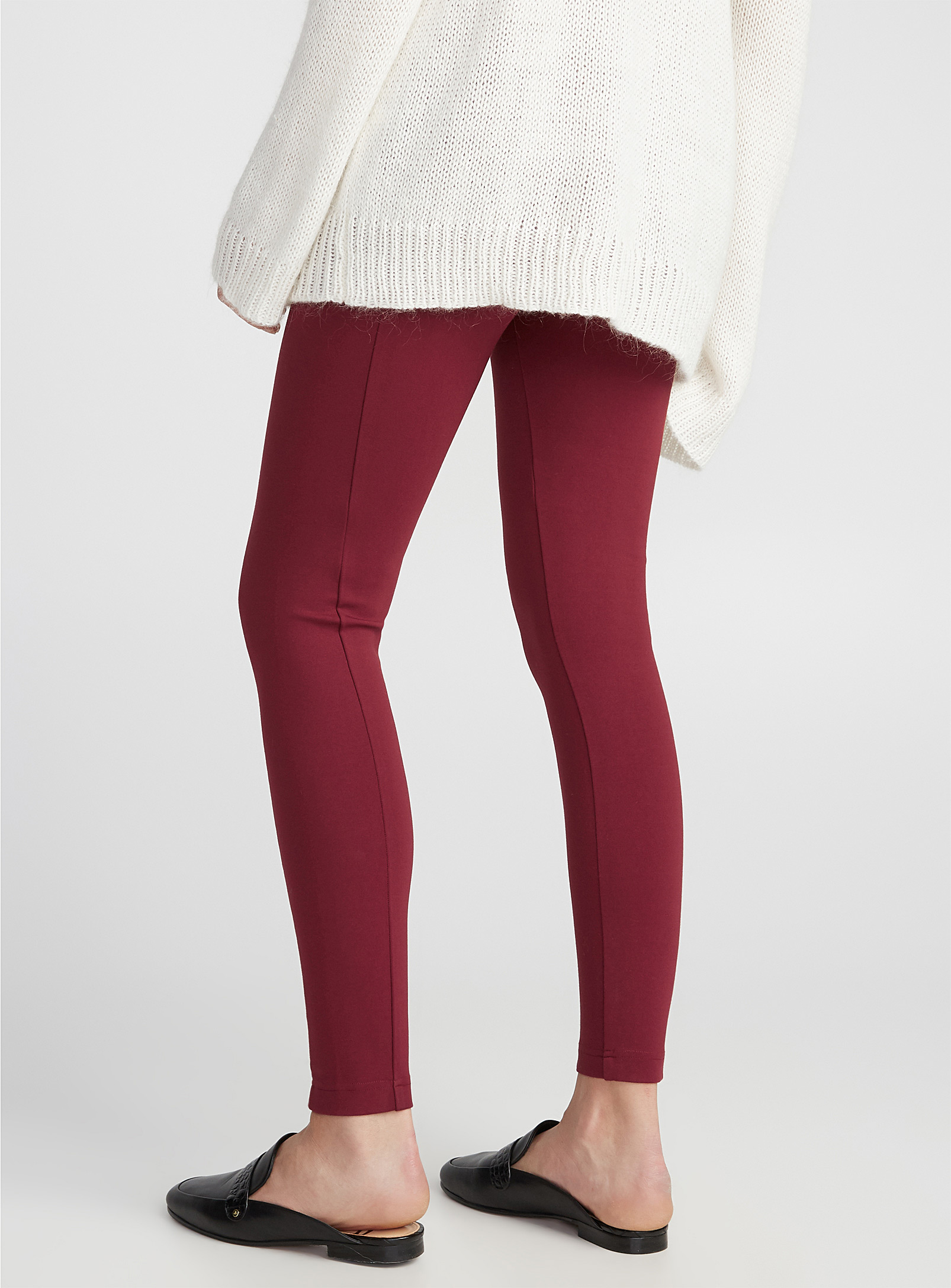 Modern Structured Jersey Leggings